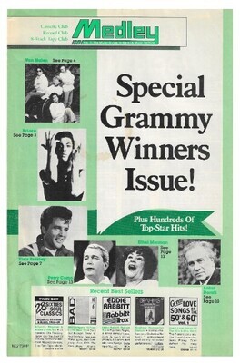 Medley / Special Grammy Winners Issue! / 1986