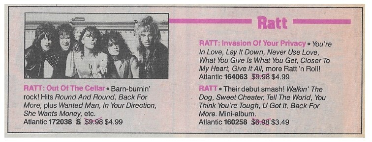 Ratt / Out of the Cellar (1984)
