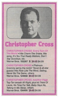 Cross, Christopher / Every Turn of the World (1985)