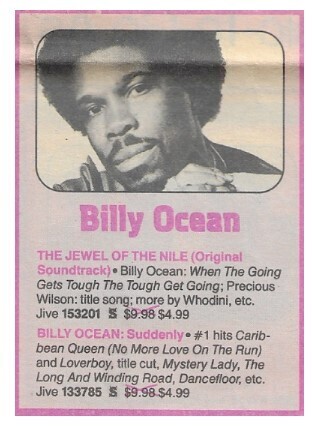 Ocean, Billy / The Jewel of the Nile (Soundtrack) (1985)