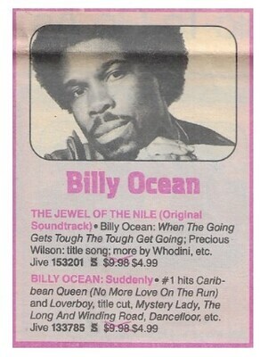 Ocean, Billy / The Jewel of the Nile (Soundtrack) (1985)