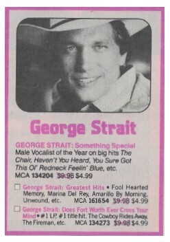 Strait, George / 1985: Something Special