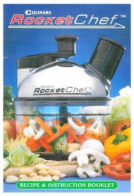 Culinare / RocketChef / Recipe and Instruction Booklet