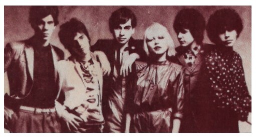 Blondie / Group Photo-Debbie 3rd from Right (1980)
