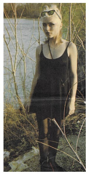 Blondie / Debbie Walking Near Water-Black Dress (1977)