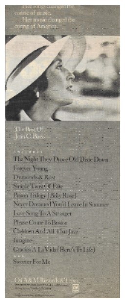 Baez, Joan / The Best of Joan C. Baez (1977)