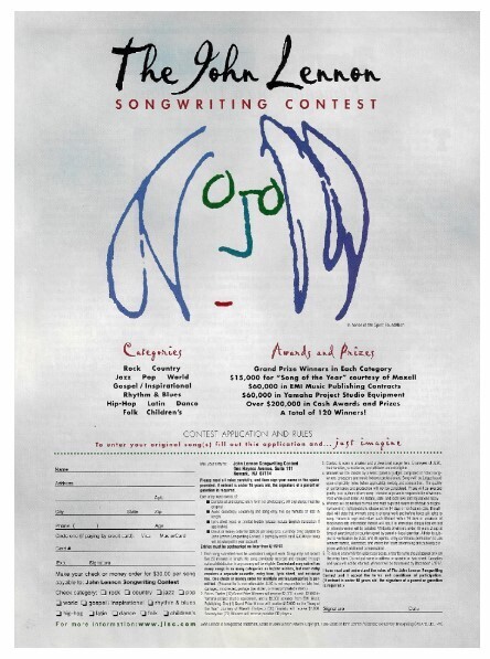 Lennon, John / The John Lennon Songwriting Contest (1996)