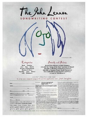 Lennon, John / The John Lennon Songwriting Contest (1996)