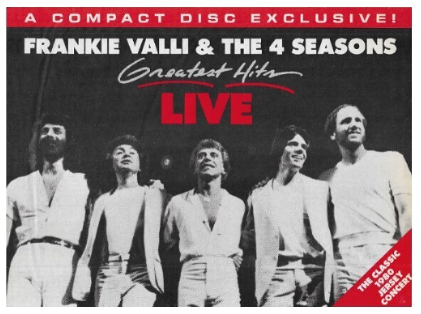 Four Seasons, The / 1986: Greatest Hits Live