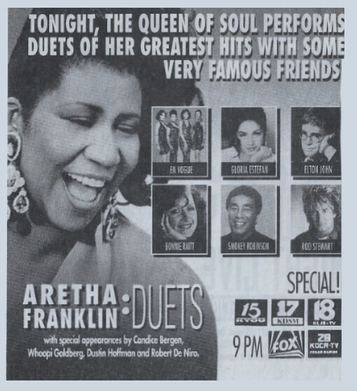 Franklin, Aretha / Aretha Franklin: Duets (1993)