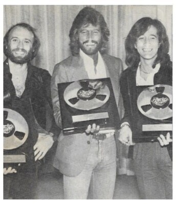 Bee Gees / 1979: All 3 Standing-Holding Awards