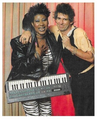 Franklin, Aretha / Aretha with Keyboard, Tiger Stripes (with Keith Richards) / 1986