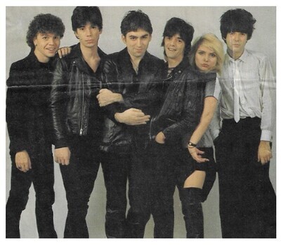 Blondie / Group Photo-Standing-Debbie 2nd from Right