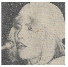 Blondie / 1970s: Debbie Harry On Stage-Closeup-Beanie Cap