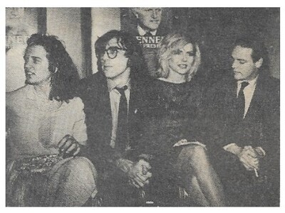 Blondie / 1980: Debbie Harry-Chris Stein-Sitting (with 2 Others)