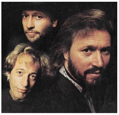 Bee Gees / 1989: Robin at Bottom Left-Wearing Black