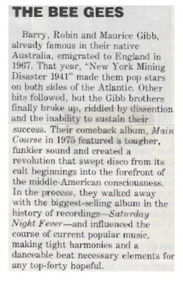 Bee Gees / 1979: Already Famous