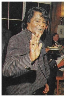 Brown, James / Waving-In Pinstripe Suit / 1992