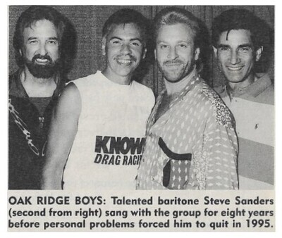 Oak Ridge Boys / 1995: Talented Baritone Steve Sanders