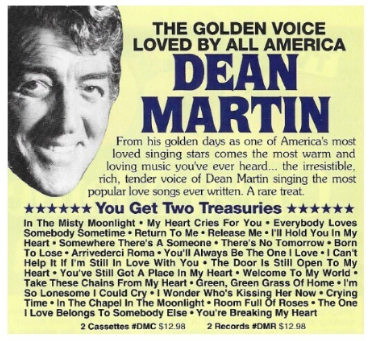 Martin, Dean / The Golden Voice Loved By All America (#1)