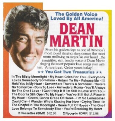 Martin, Dean / The Golden Voice Loved By All America (#2)
