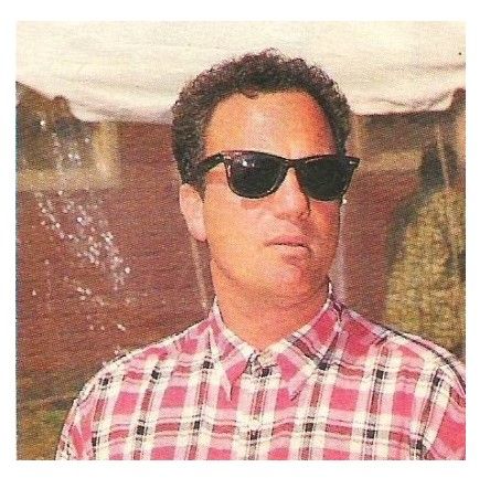 Joel, Billy / Red-Black-White Plaid Shirt, Sunglasses, Outdoors (1992)