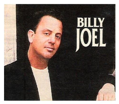Joel, Billy / In Black Suit, White Shirt, Name in Corner / 1993
