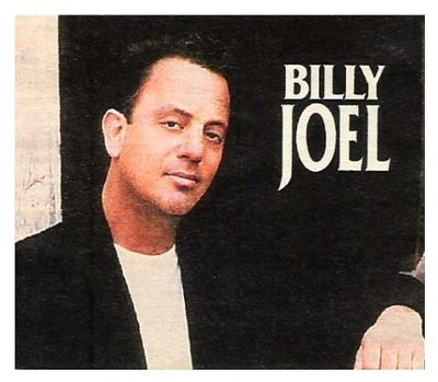 Joel, Billy / In Black Suit, White Shirt, Name in Corner / 1993