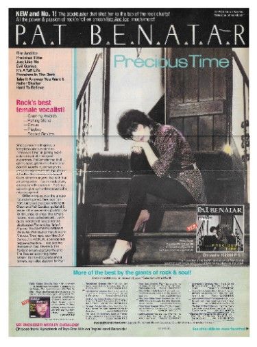 Benatar, Pat / Precious Time - RCA Music Service (1981)