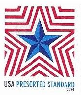 United States / 2024 / Radiant Star (Presorted Standard)
