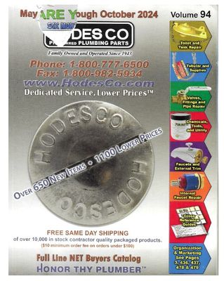 Hodes Co. / Full Line Net Buyers Catalog / May 2023-October 2024 / Volume 94