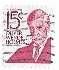 United States / 1968 / Oliver Wendell Holmes (15 Cents)