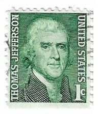 United States / 1968 / Thomas Jefferson (1 Cent)