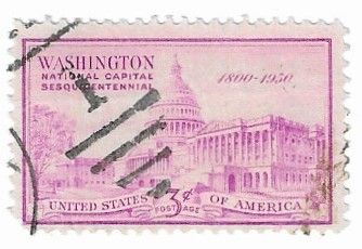 United States / 1950 / Washington - United States Capitol (3 Cents)