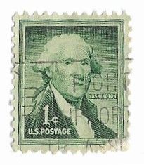 United States / 1954 / George Washington (1 Cent)