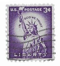United States / 1954 / Statue of Liberty (3 Cents)