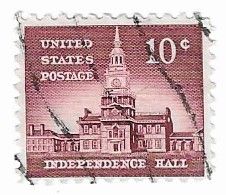 United States / 1956 / Independence Hall (10 Cents)