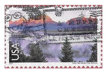 United States / 2009 / Grand Teton National Park, Wyoming (98 Cents)