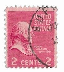 United States / 1938 / John Adams (2 Cents)