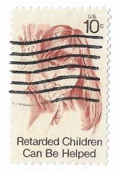 United States / 1974 / Retarded Children Can Be Helped (10 Cents)