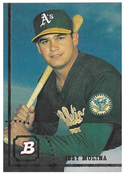 Molina, Izzy / 1994 Oakland Athletics / Bowman #164