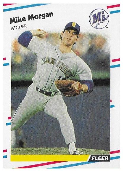 Morgan, Mike / 1988 Seattle Mariners / Fleer #380