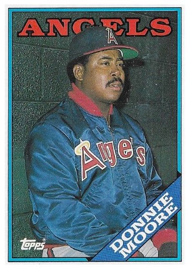 Moore, Donnie / 1988 California Angels / Topps #471