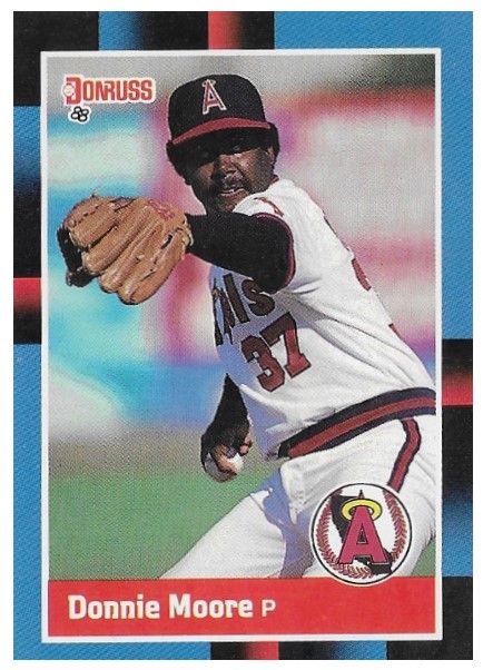 Moore, Donnie / 1988 California Angels / Donruss #621