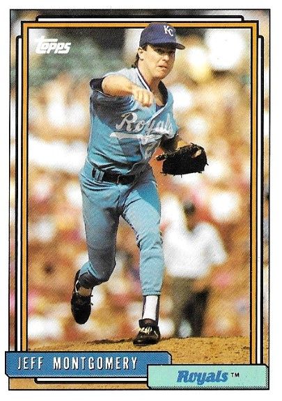 Montgomery, Jeff / 1992 Kansas City Royals / Topps #16