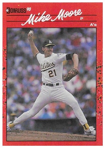 Moore, Mike / 1990 Oakland Athletics / Donruss #214