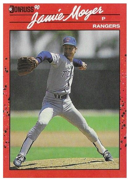 Moyer, Jamie / 1990 Texas Rangers / Donruss #378