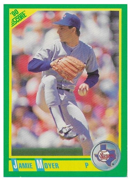 Moyer, Jamie / 1990 Texas Rangers / Score #107