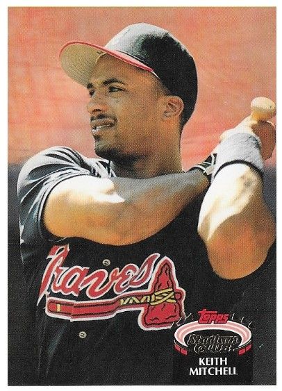 Mitchell, Keith / 1992 Atlanta Braves / Stadium Club #551