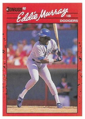 Murray, Eddie / 1990 Los Angeles Dodgers / Donruss #77